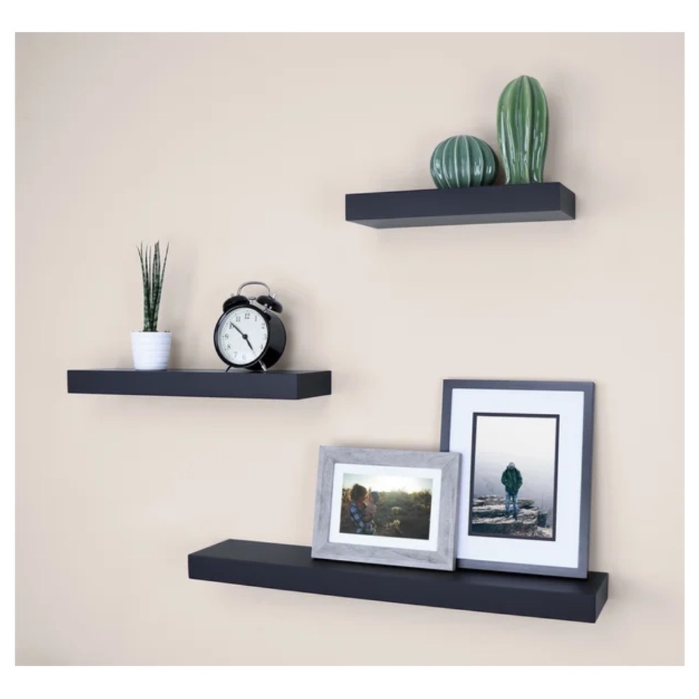 Floating shelves